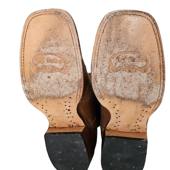 J‎ B Dillon  Women's Boots Brown Lower Blue Upper Size 10B - Picture 6 of 11